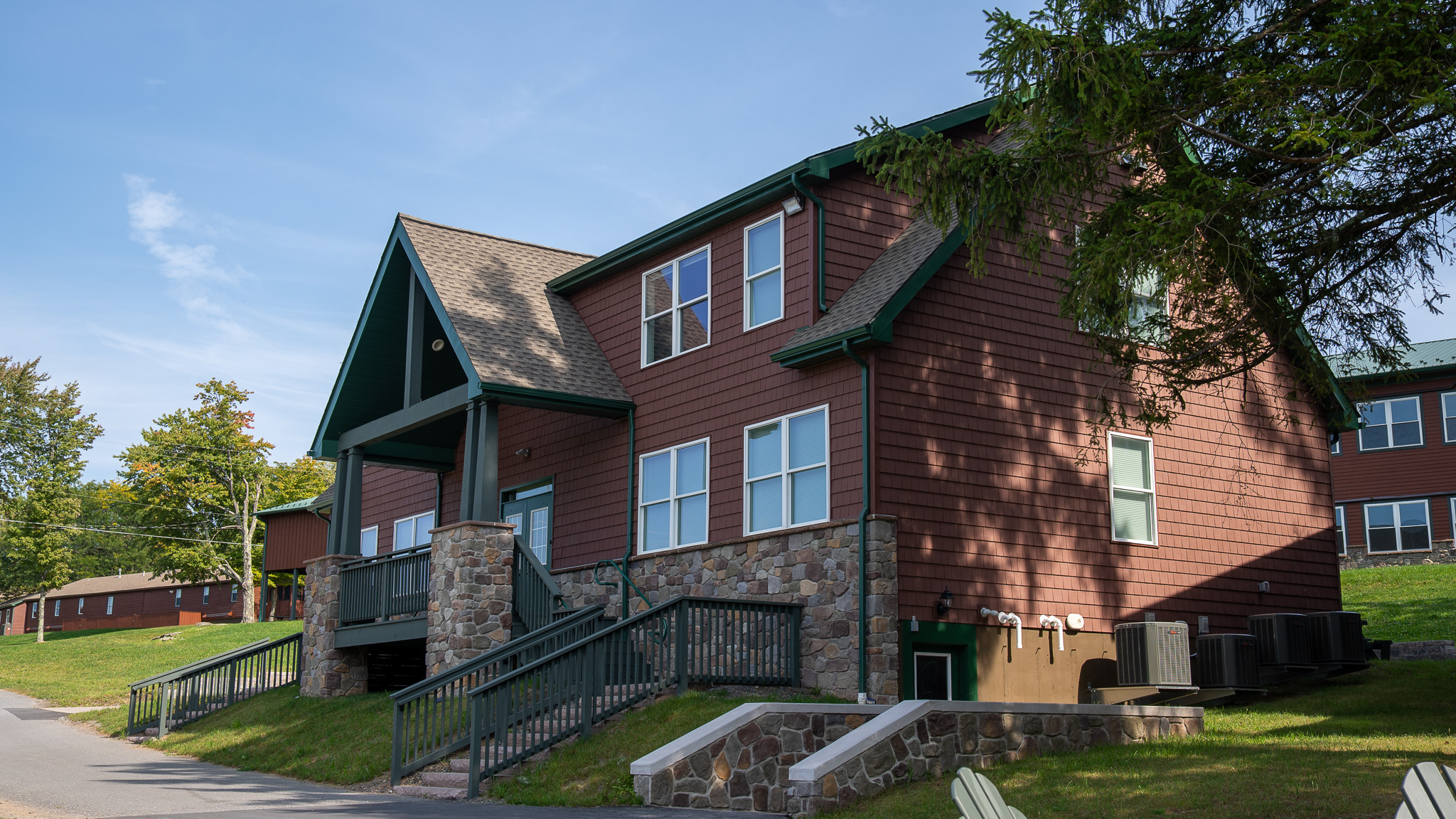 Exterior of health center